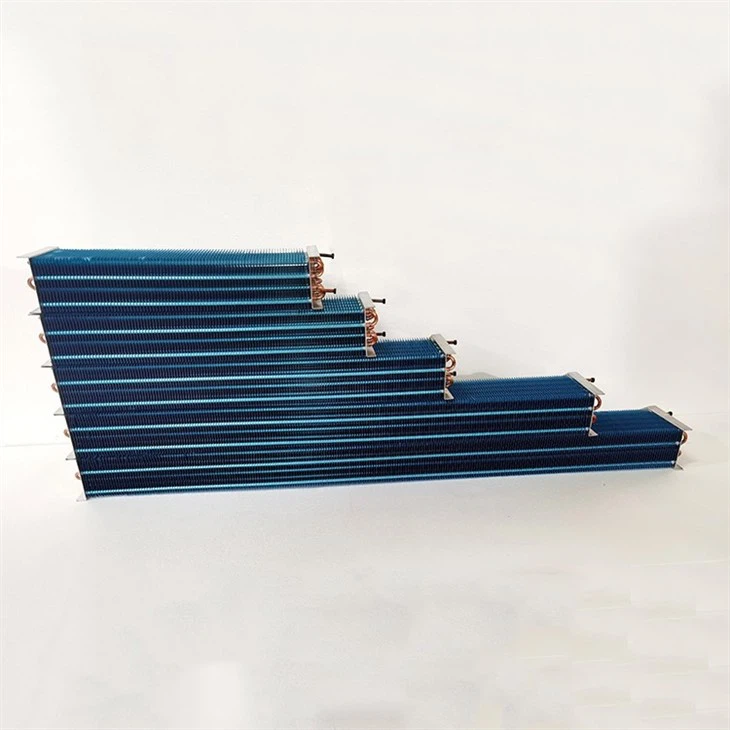 Copper Tube Aluminum Fin Air Heat Exchanger Evaporator